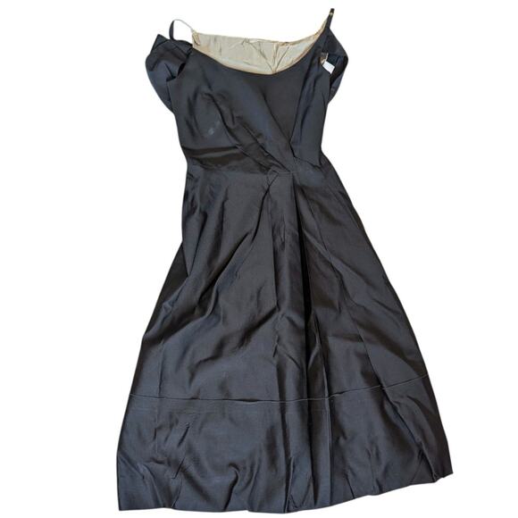 Prada Dresses & Skirts - Prada Cocktail Dress Owned by Katie Holmes Black Wool Silk One Of A Kind Small